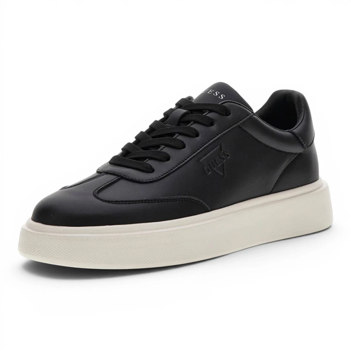 FMFPLALEA12-BLACK Guess muška tenisica PLAZA BLACK