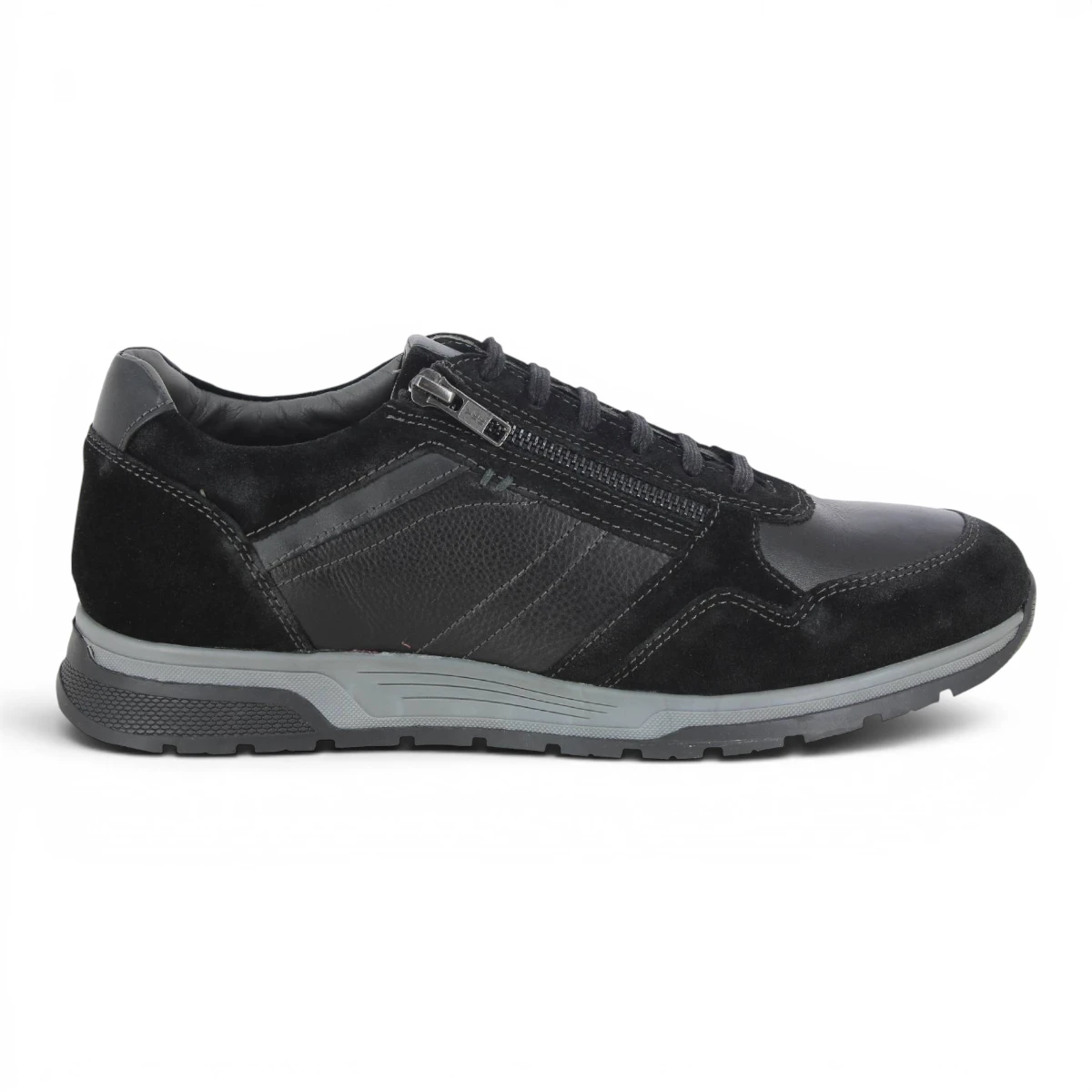 FOREST-AW24-01-BLACK Crne muške casual cipele Forest – Greenwood