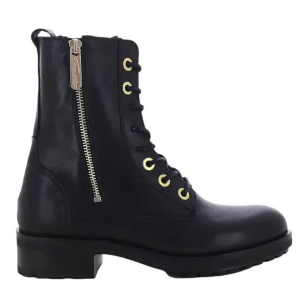 Tommy Hilfiger ženske gležnjače TH Essentials Biker Boot FW06800-BDS-Crna