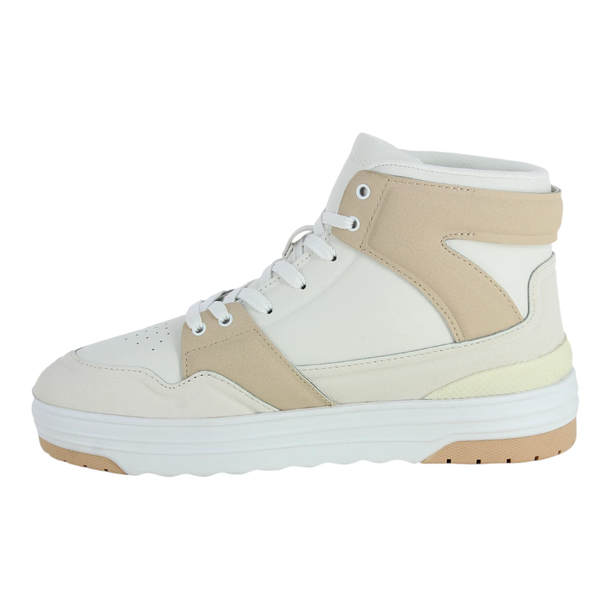 FW0FW07308-YBL Tommy Hilfiger ženske visoke tenisice TH Hi Basket Sneaker ecru krem