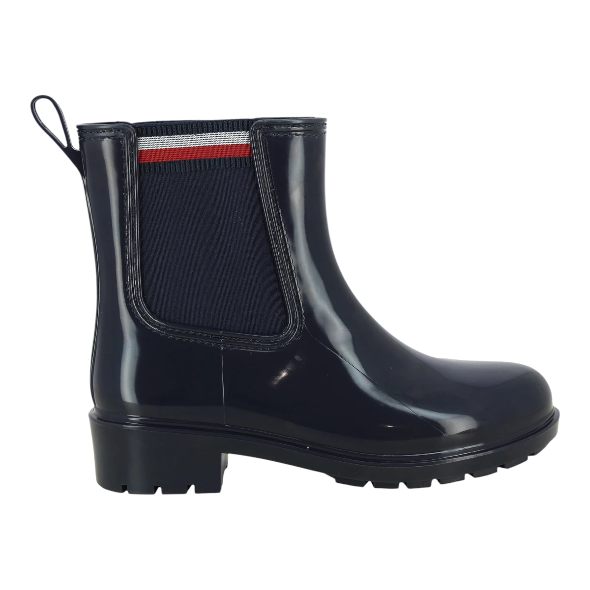FW0FW07473-DW6 Tommy Hilfiger ženske gumene čizme Corporate Elastic Rainboot tamnoplave