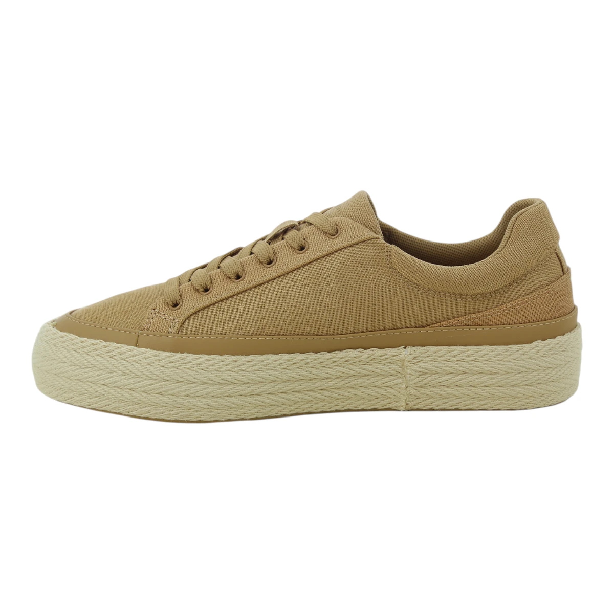 FW0FW07673-RBL Tommy Hilfiger ženske lanene tenisice Vulc Sneaker Linnen bež