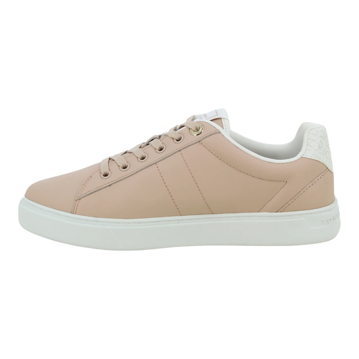 FW0FW07999-TRY Tommy Hilfiger ženske kožne tenisice Elevated Essent Monogram roza