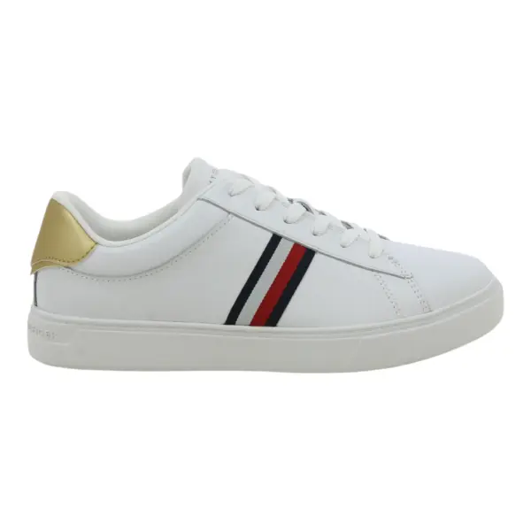 Tommy Hilfiger Ženske Tenisice Essential Court Stripes White