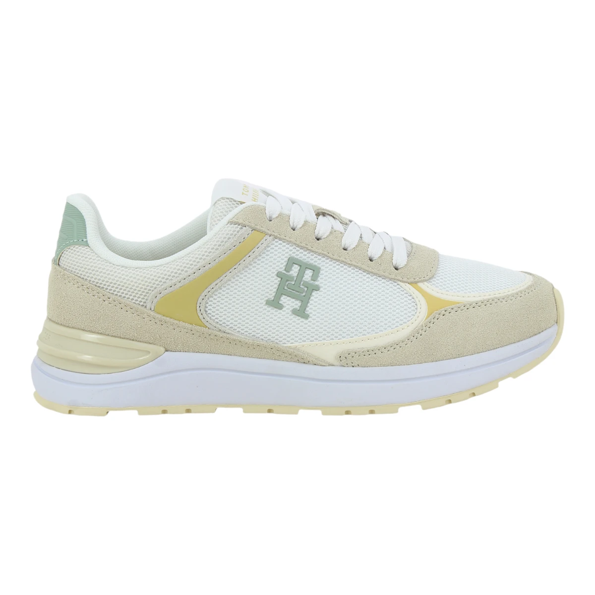 FW0FW08324-ACJ TOMMY HILFIGER CASUAL FASHION RUNNER MIX Beige Multi - Zenske tenisice