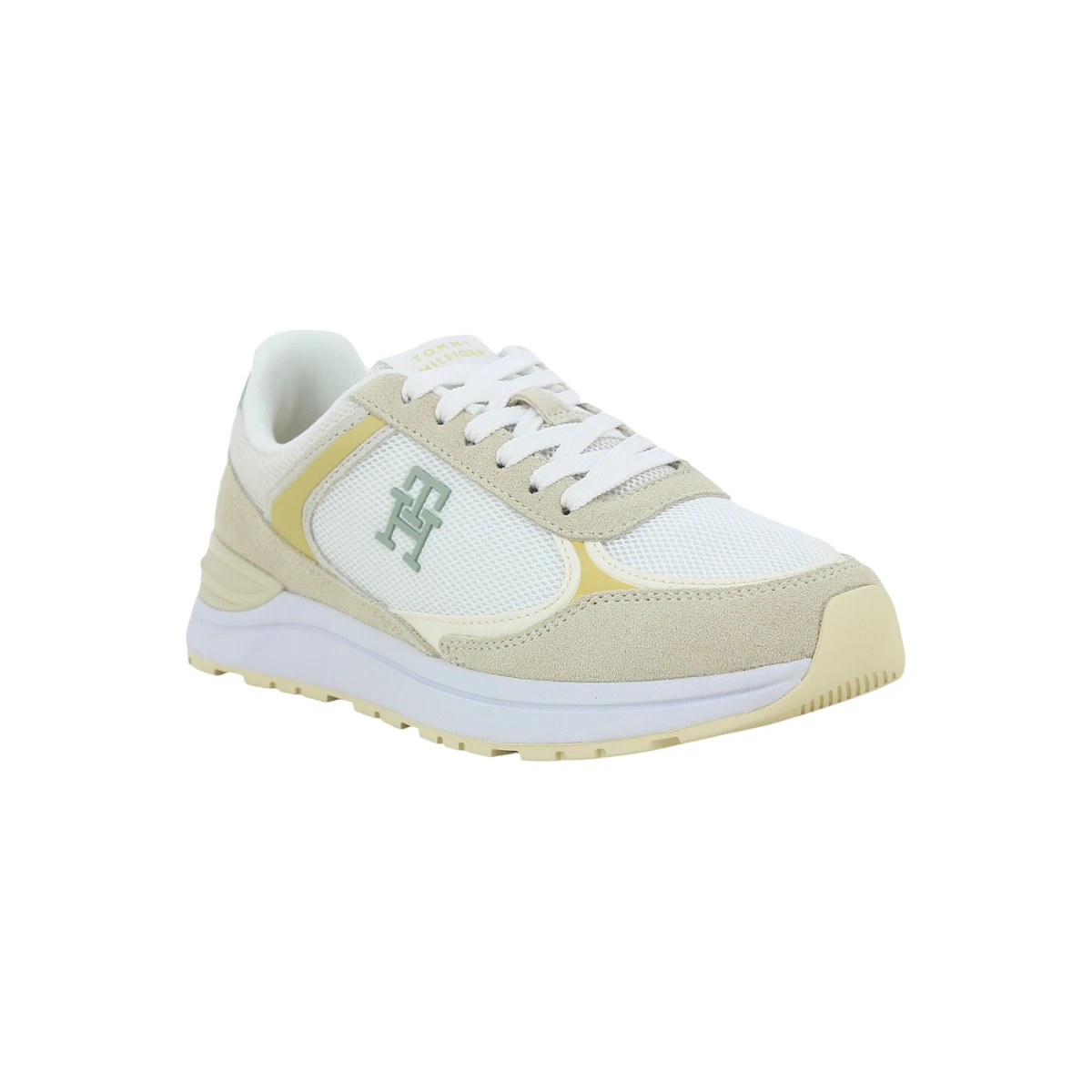 FW0FW08324-ACJ TOMMY HILFIGER CASUAL FASHION RUNNER MIX Beige Multi - Zenske tenisice