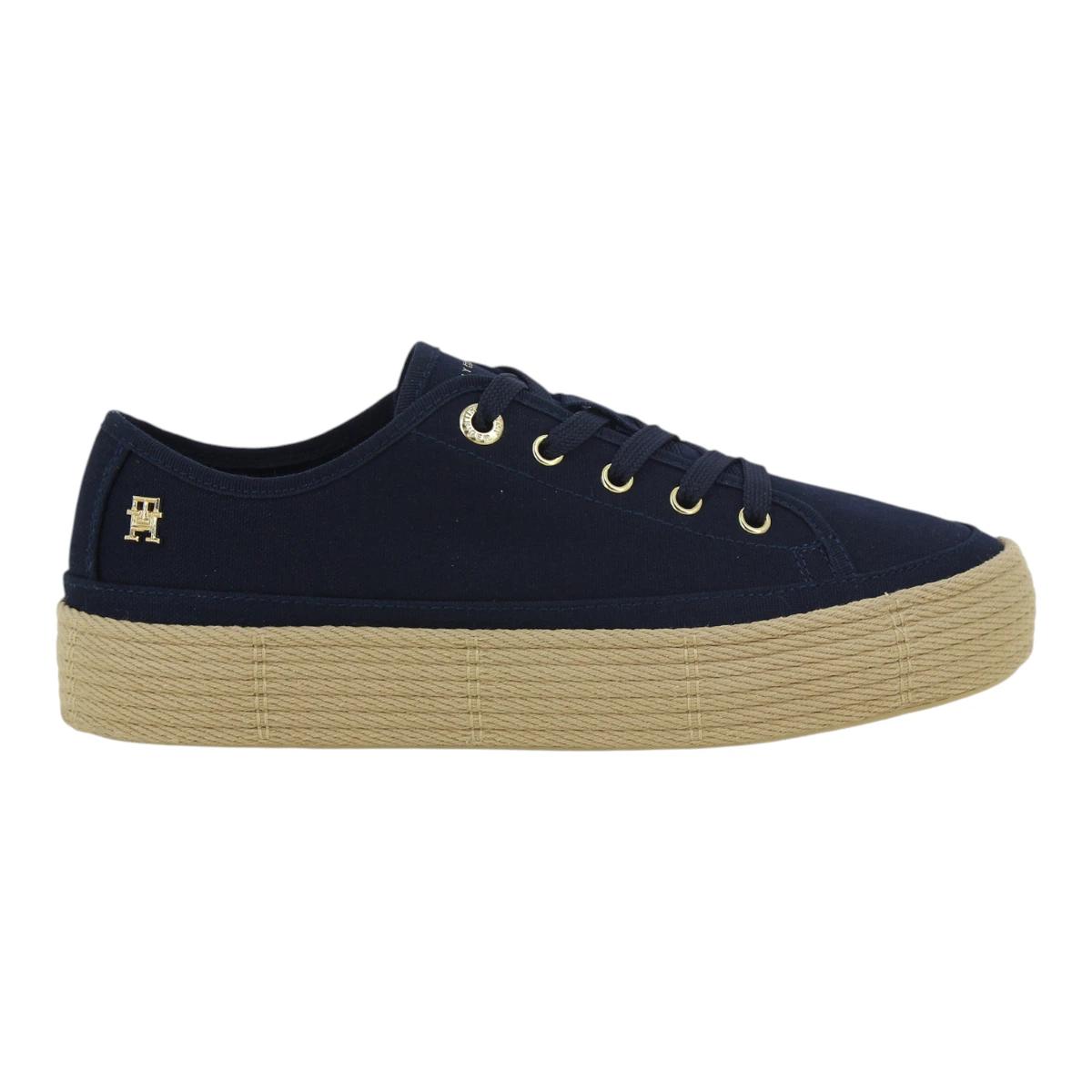 FW0FW08404-DW6 TOMMY HILFIGER VULC ESPADRILLE Space Blue - Zenske espadrile tenisice