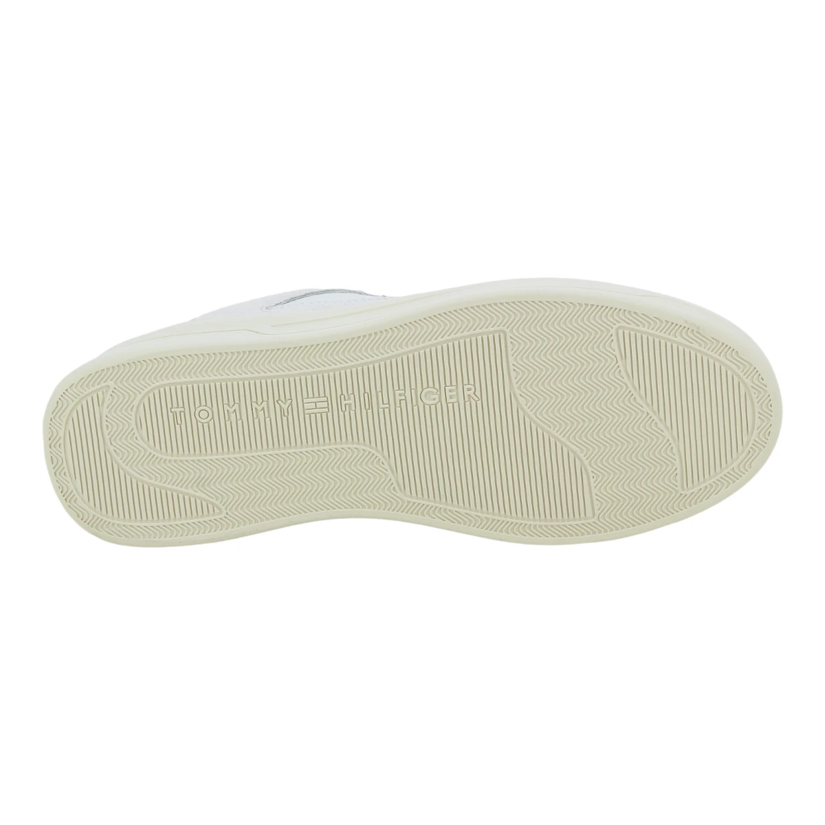 FW0FW08456-YBL TOMMY HILFIGER ESSENTIAL BASKET Ecru White - Zenske tenisice