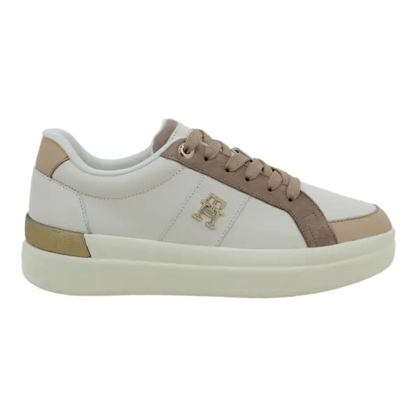 Tommy Hilfiger Ženske Tenisice TH Fashion Court Sand Drift