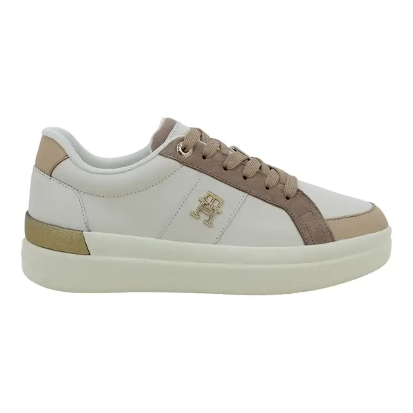 FW0FW08460-0K4 TOMMY HILFIGER TH FASHION COURT Sand Drift - Zenske bez tenisice