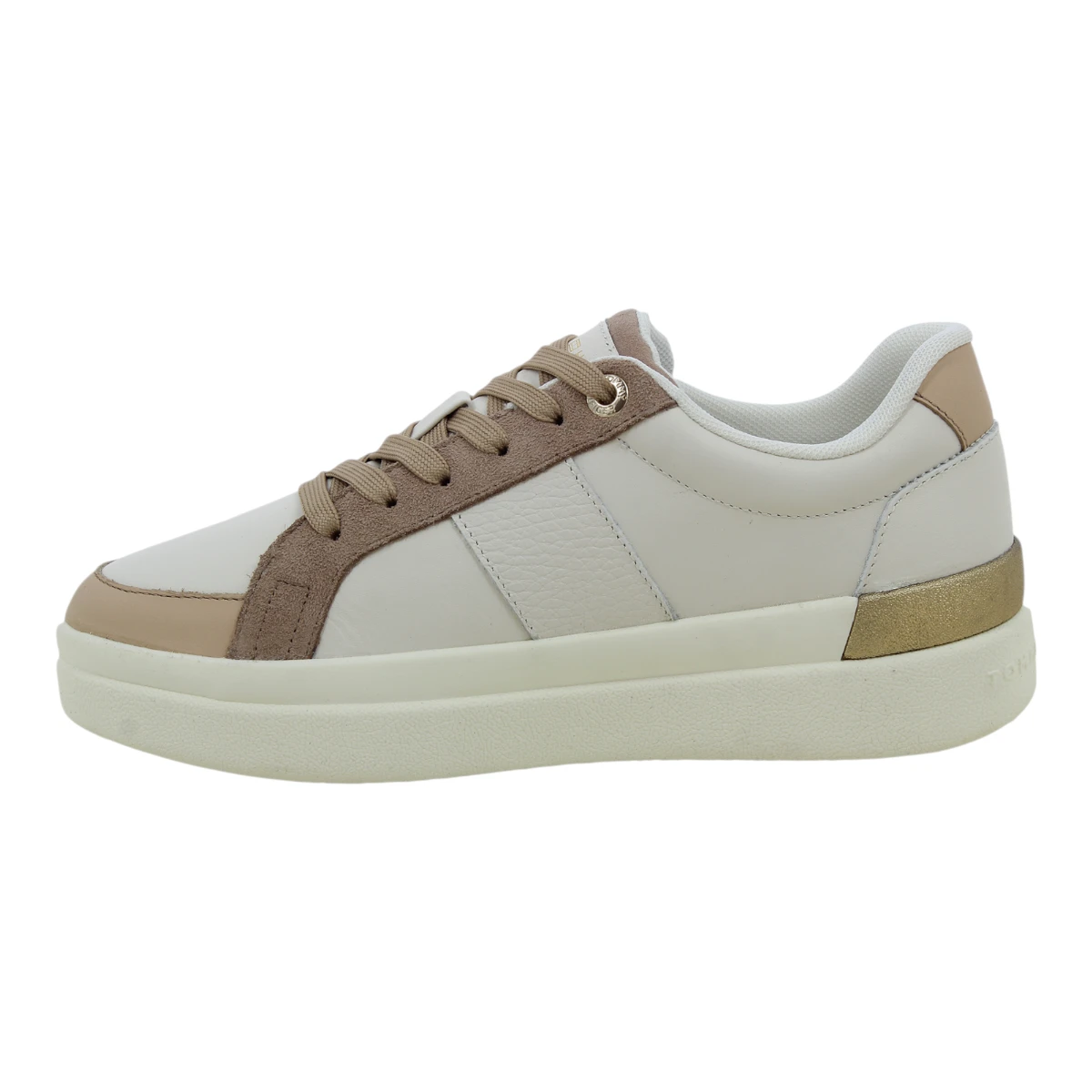 FW0FW08460-0K4 TOMMY HILFIGER TH FASHION COURT Sand Drift - Zenske bez tenisice