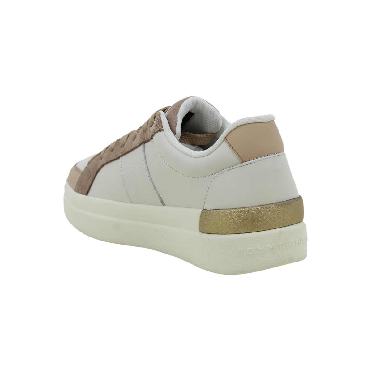 FW0FW08460-0K4 TOMMY HILFIGER TH FASHION COURT Sand Drift - Zenske bez tenisice