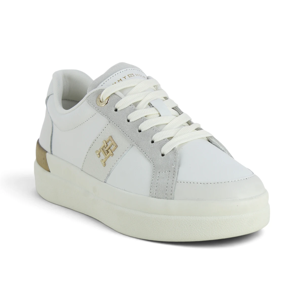 FW0FW08460-YBS Tommy Hilfiger Ženske Tenisice TH Fashion Court White