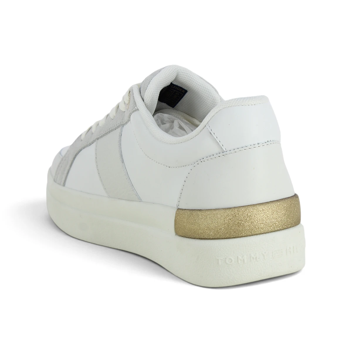 FW0FW08460-YBS Tommy Hilfiger Ženske Tenisice TH Fashion Court White