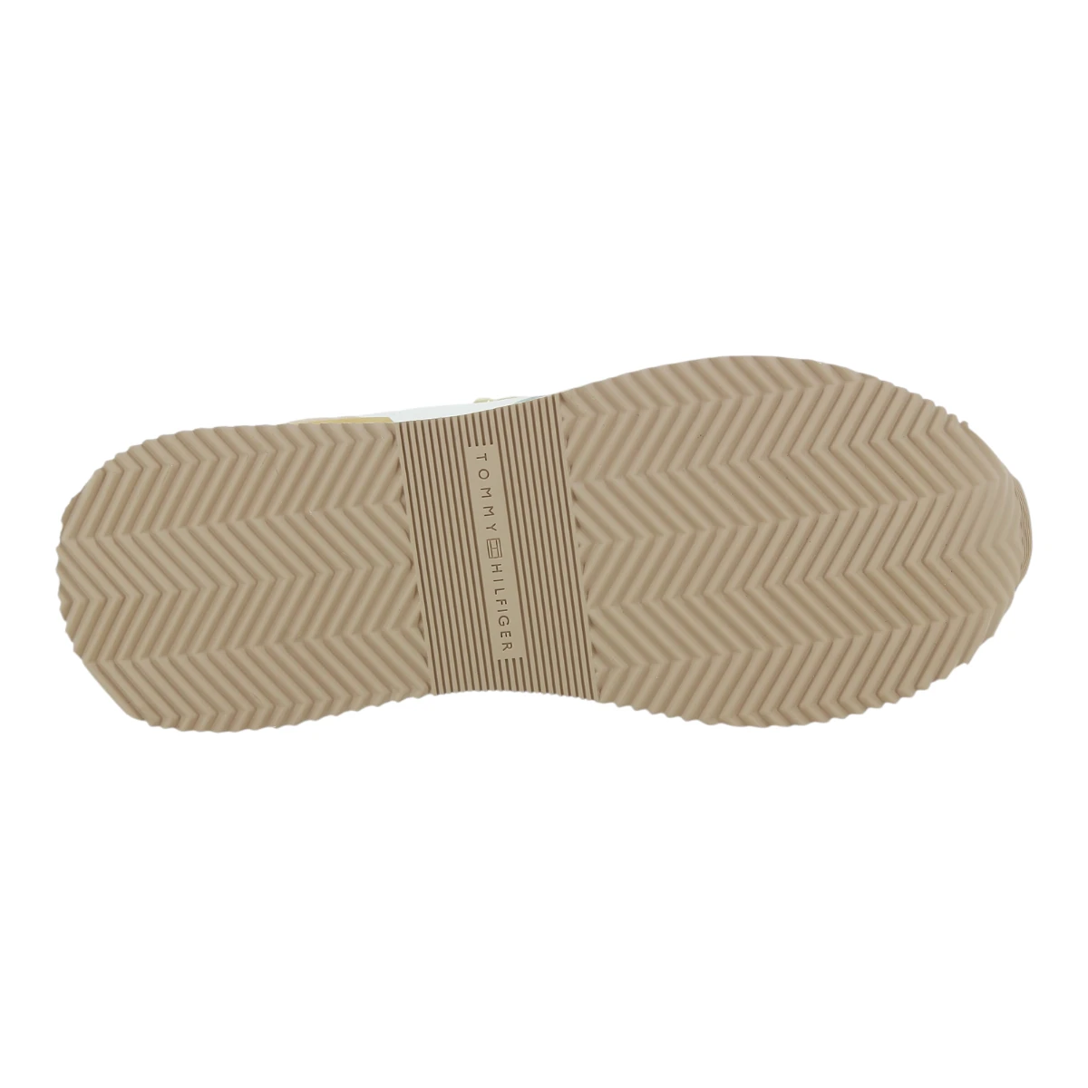 FW0FW08475-0K4 TOMMY HILFIGER TH FASHION RUNNER Sand Drift - Zenske bez tenisice