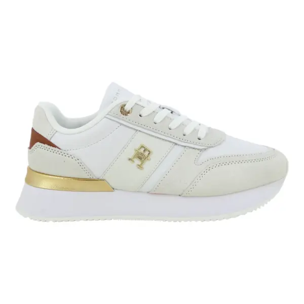 Tommy Hilfiger Ženske Tenisice TH Fashion Runner Ecru White