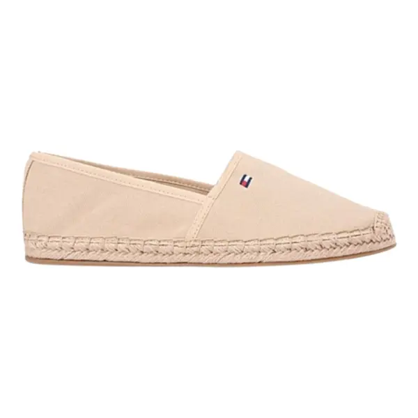 Tommy Hilfiger Ženske Platnene Espadrile Flag Canvas Espadrille Clayed Pebble