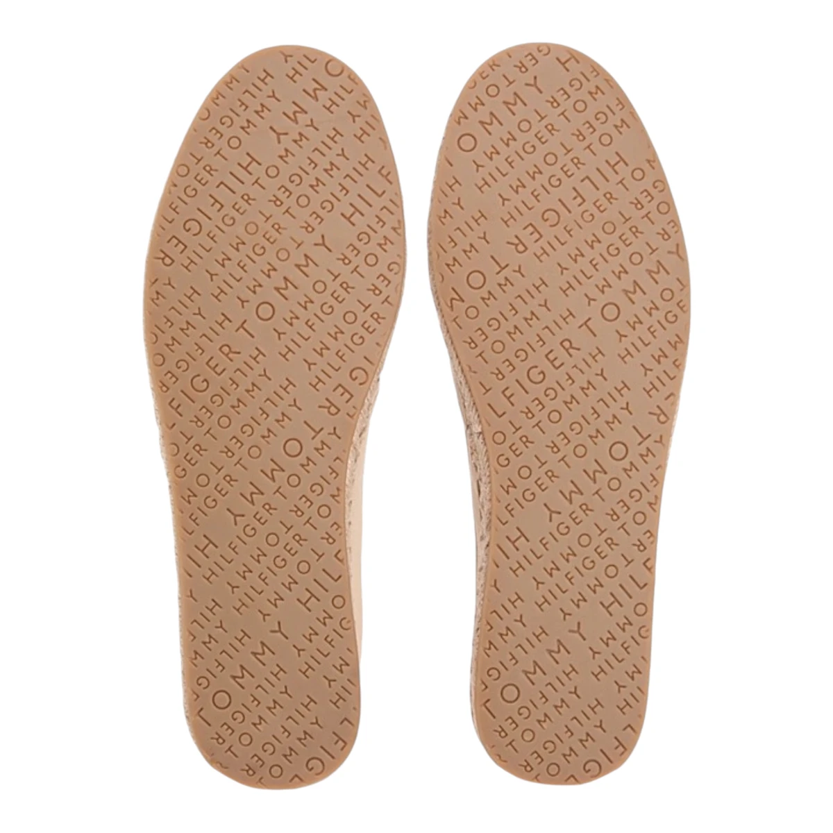 FW0FW08541-AB3 TOMMY HILFIGER FLAG CANVAS ESPADRILLE Clayed Pebble - Zenske platnene espadrile