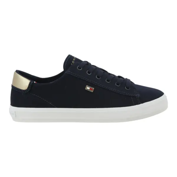 Tommy Hilfiger Ženske Tenisice Vulc Canvas Lace Up Tamnoplava