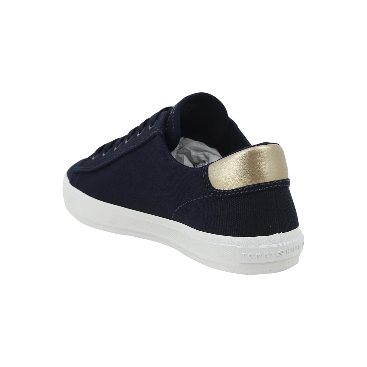 Tommy Hilfiger ženske platnene tenisice Vulc Canvas Lace Up tamnoplava FW0FW08647-DW6
