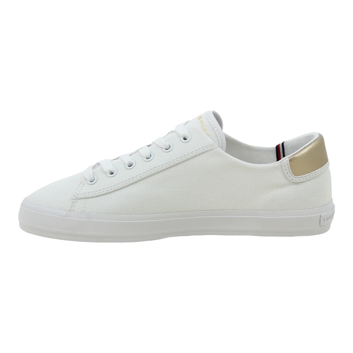 Tommy Hilfiger ženske platnene tenisice Vulc Canvas Lace Up bijela FW0FW08647-YBS