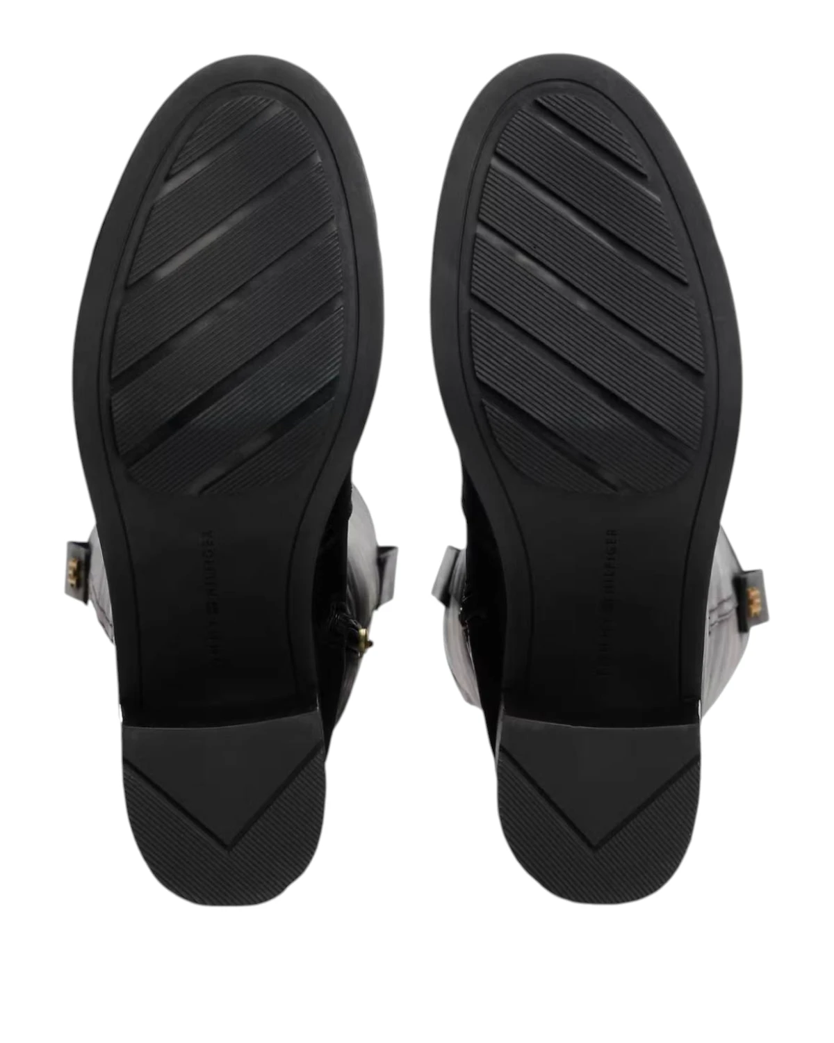 Tommy Hilfiger kožne visoke čizme Riding Long Boot FW0FW08777-BDS