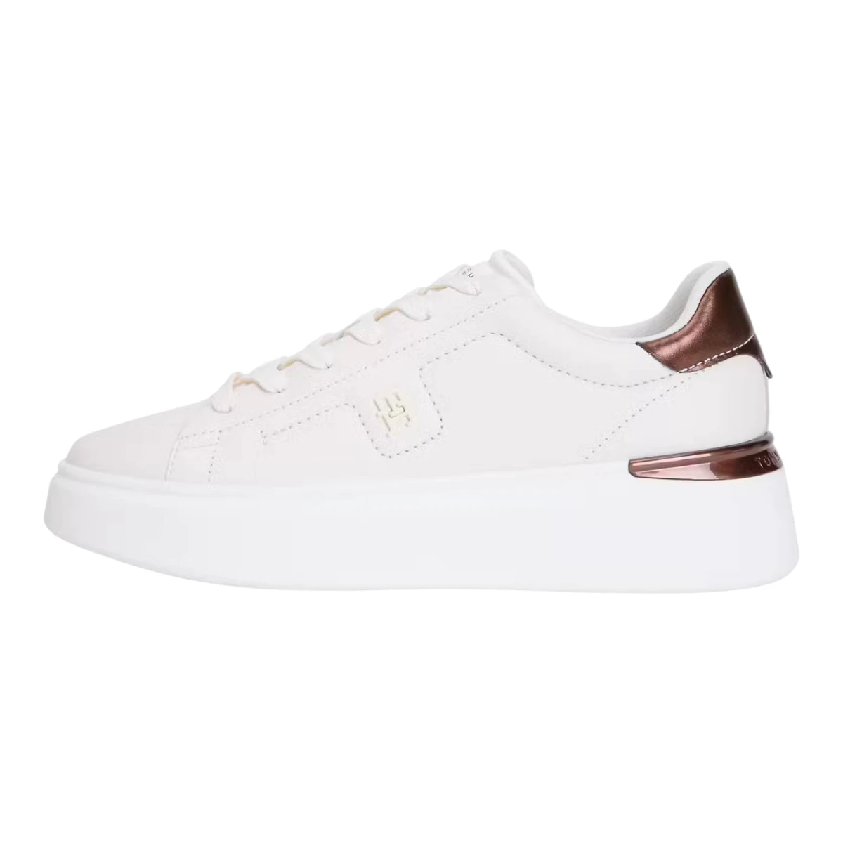Tommy Hilfiger kožne tenisice Chic Platform Gold FW0FW08817-YBH