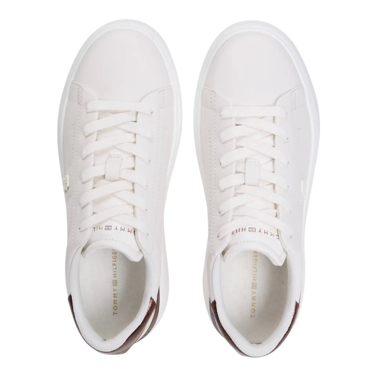 Tommy Hilfiger kožne tenisice Chic Platform Gold FW0FW08817-YBH