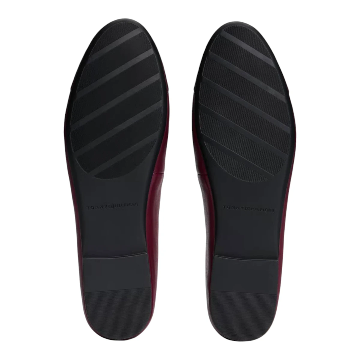 Tommy Hilfiger kožne balerinke Patent Toe Cap FW0FW08830-H04
