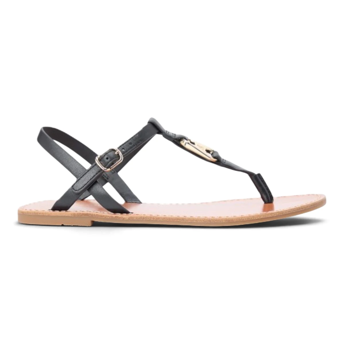 Tommy Hilfiger kožne japanke Leather Thong Sandal FW0FW09127-BDS