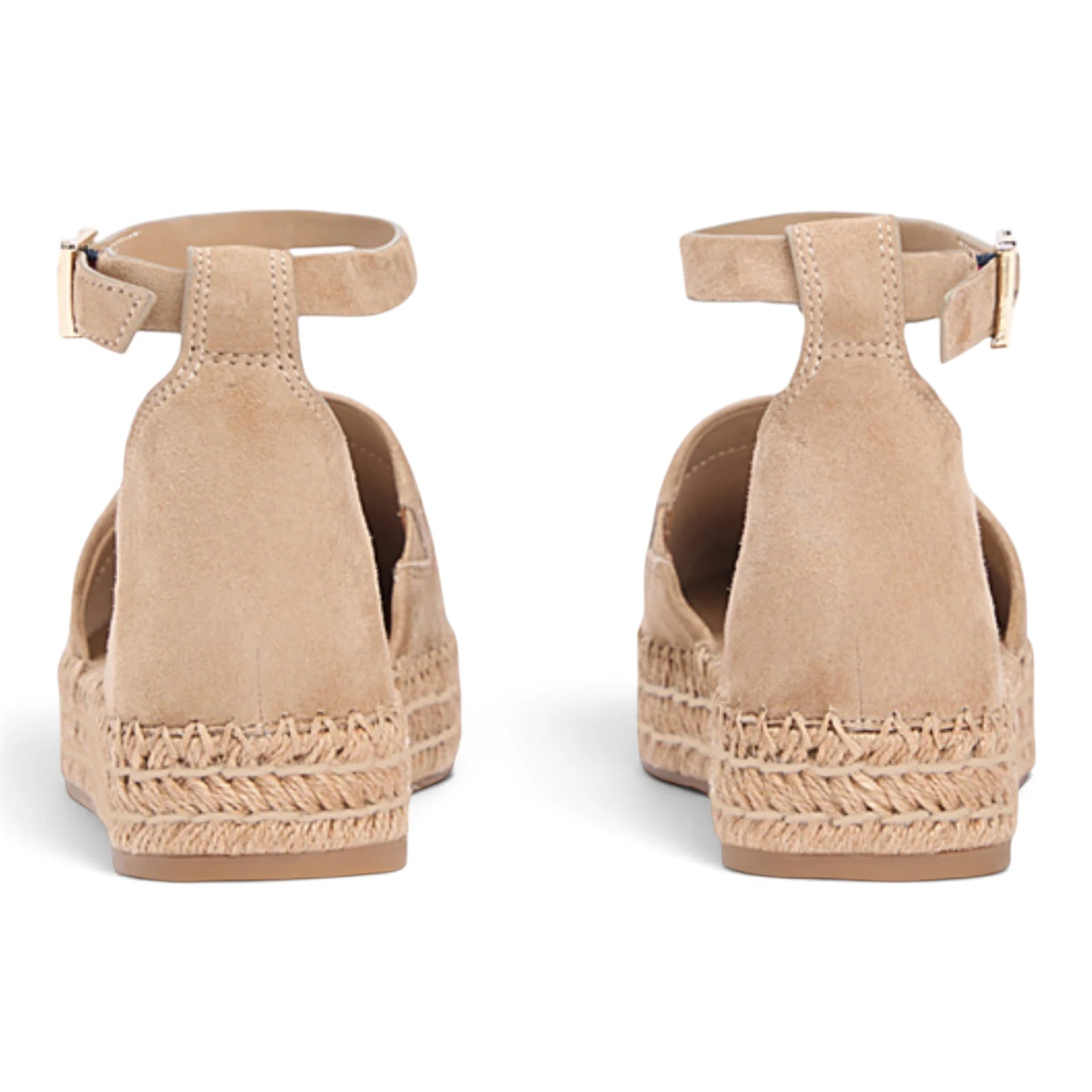Tommy Hilfiger sandale na platformu Platform Espad Suede Strap FW0FW09144-RBC