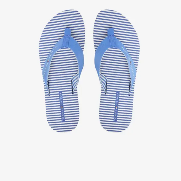 FW0FW09192-C30 Tommy Hilfiger ženska japanka ITHACA STRIPE SANDAL Blue Spell