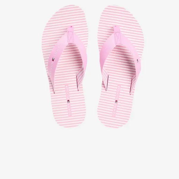 FW0FW09192-TOR Tommy Hilfiger ženska japanka ITHACA STRIPE SANDAL Rose Petal