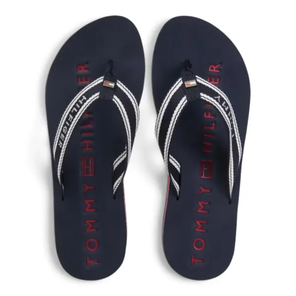 Tommy Hilfiger Ženske Sandale TH Webbing Summer Sandal RWB Višebojna