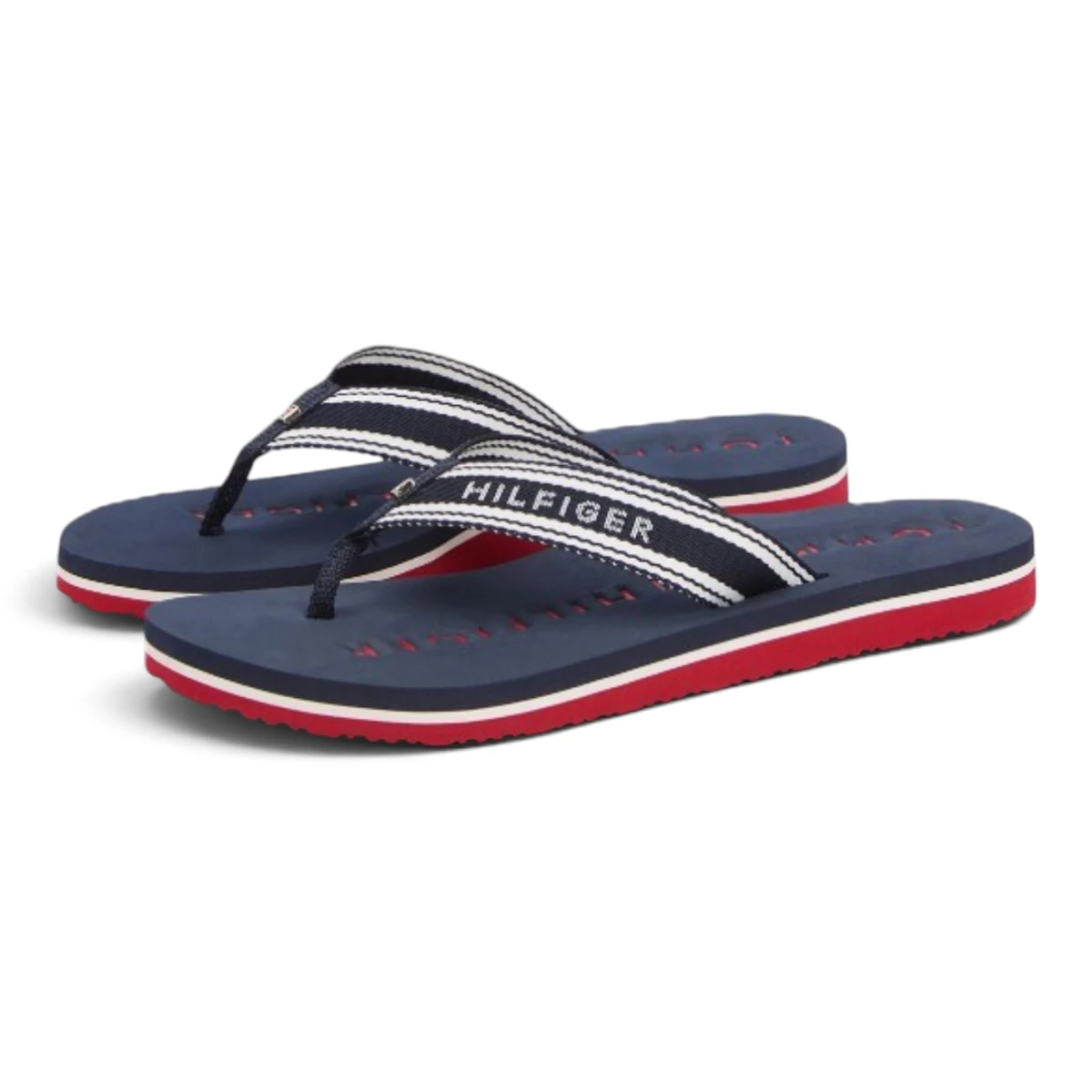 Tommy Hilfiger ljetne sandale TH Webbing Summer Sandal RWB FW0FW09193-0GY