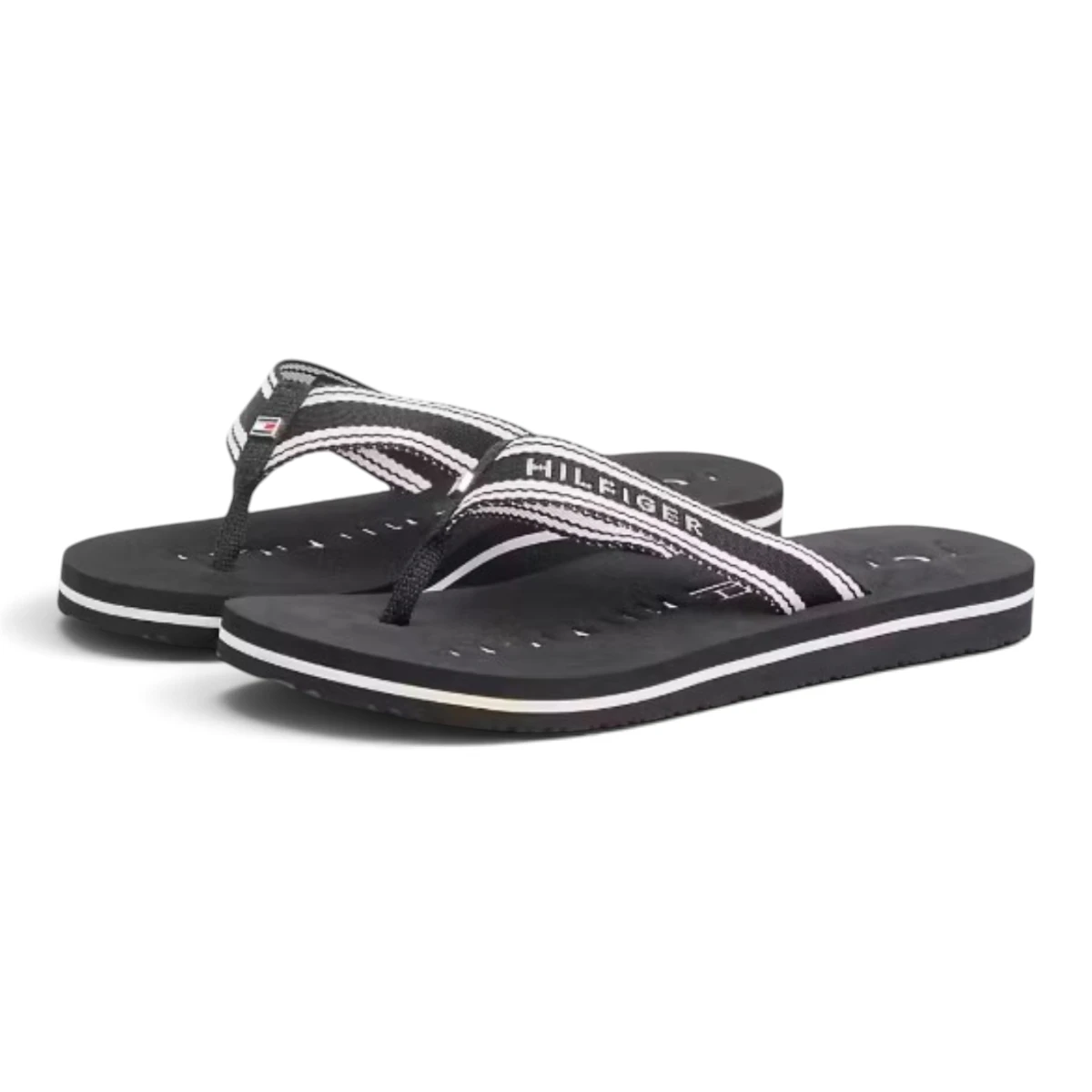 Tommy Hilfiger ljetne sandale TH Webbing Summer Sandal FW0FW09193-BDS