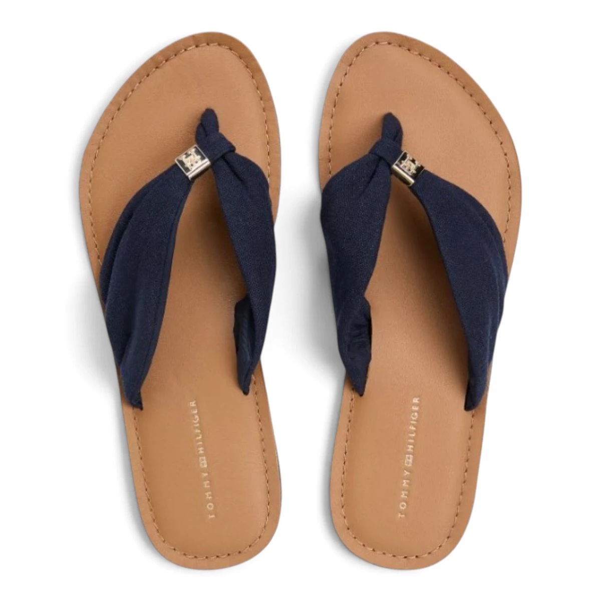 Tommy Hilfiger kožne natikače Leather Footbed FW0FW09194-DW6