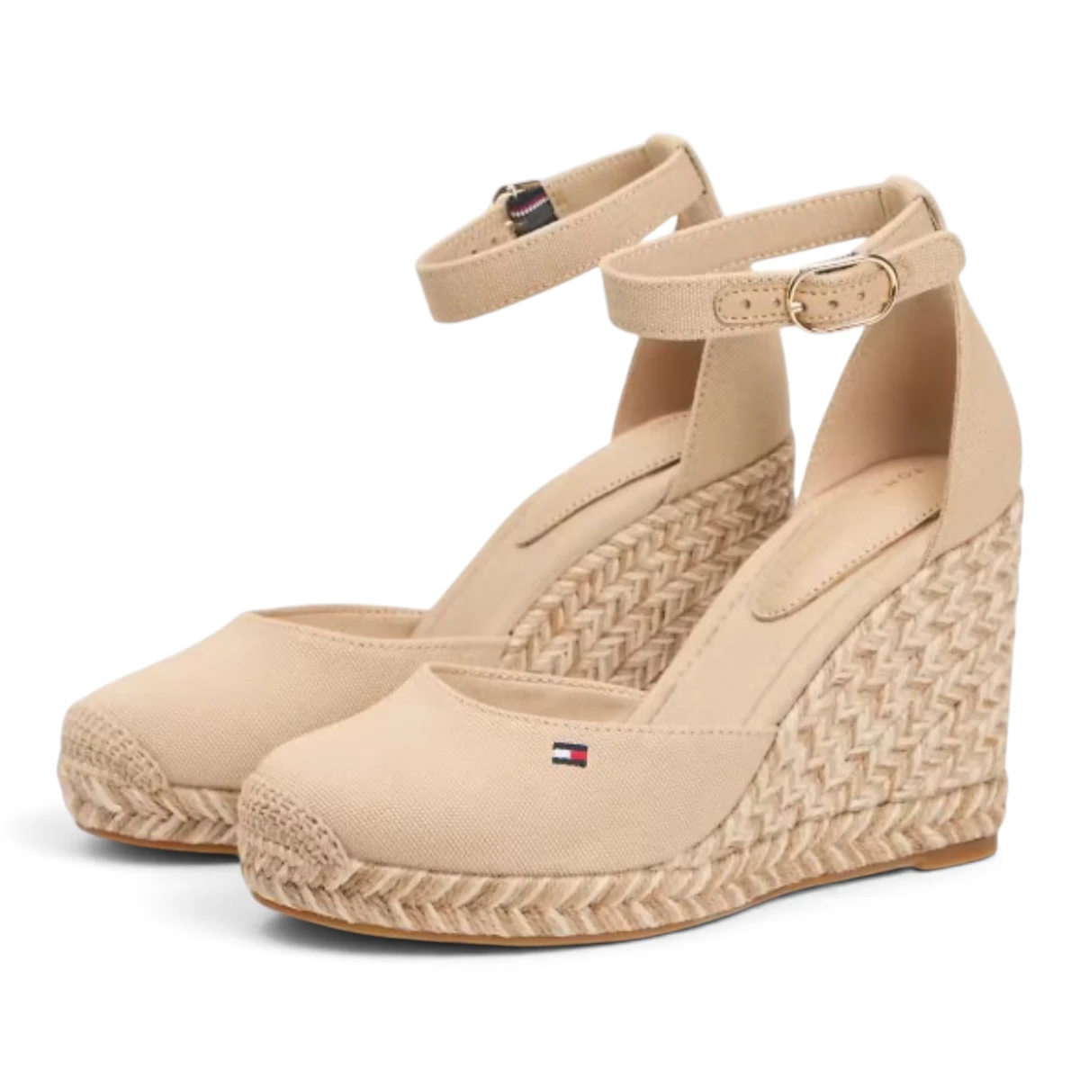 Tommy Hilfiger espadrile na punu petu FW0FW09225-AB3