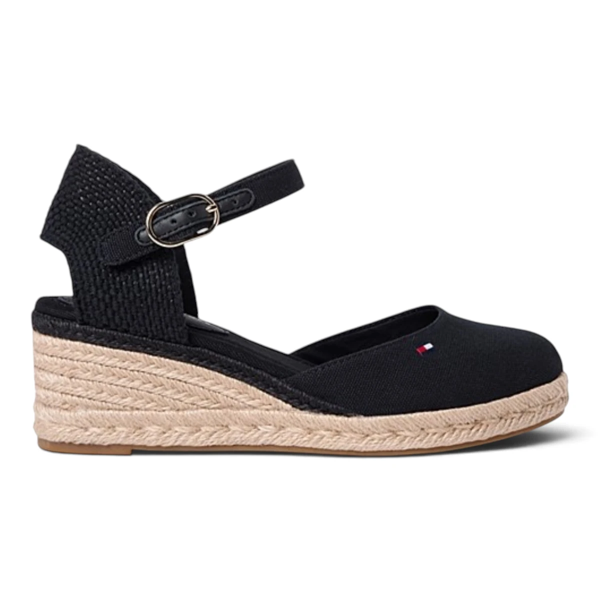Tommy Hilfiger espadrile na punu petu FW0FW09233-BDS