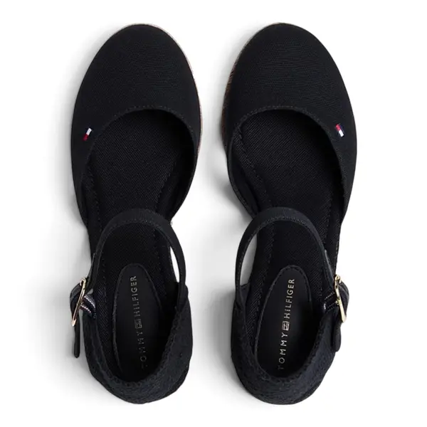 Tommy Hilfiger espadrile na punu petu FW0FW09233-BDS