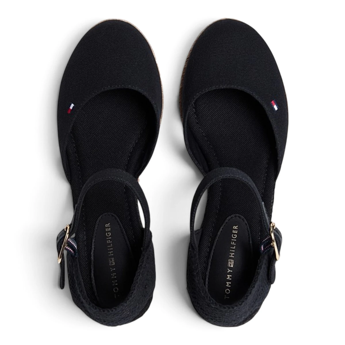 Tommy Hilfiger espadrile na punu petu FW0FW09233-BDS