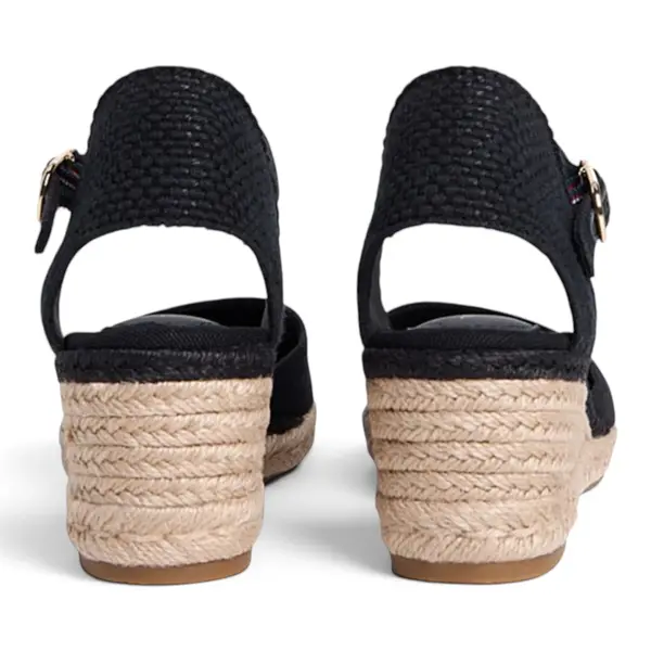 Tommy Hilfiger espadrile na punu petu FW0FW09233-BDS