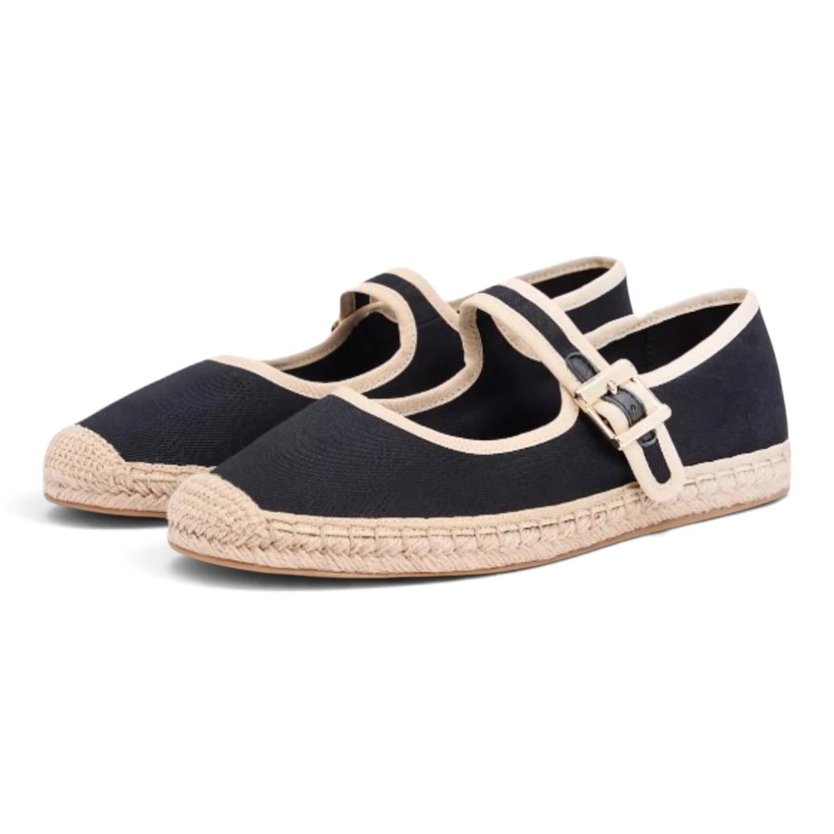 Tommy Hilfiger espadrile Buckle Maryjane Espadrille FW0FW09239-BDS