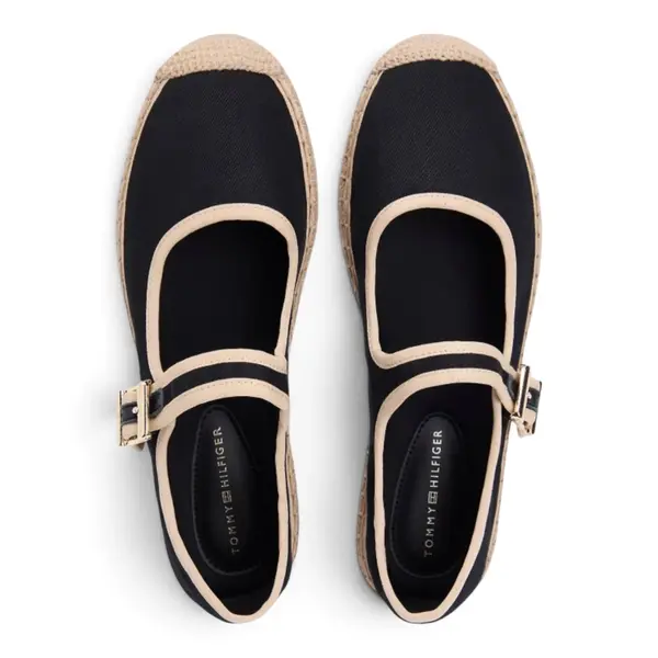 Tommy Hilfiger espadrile Buckle Maryjane Espadrille FW0FW09239-BDS