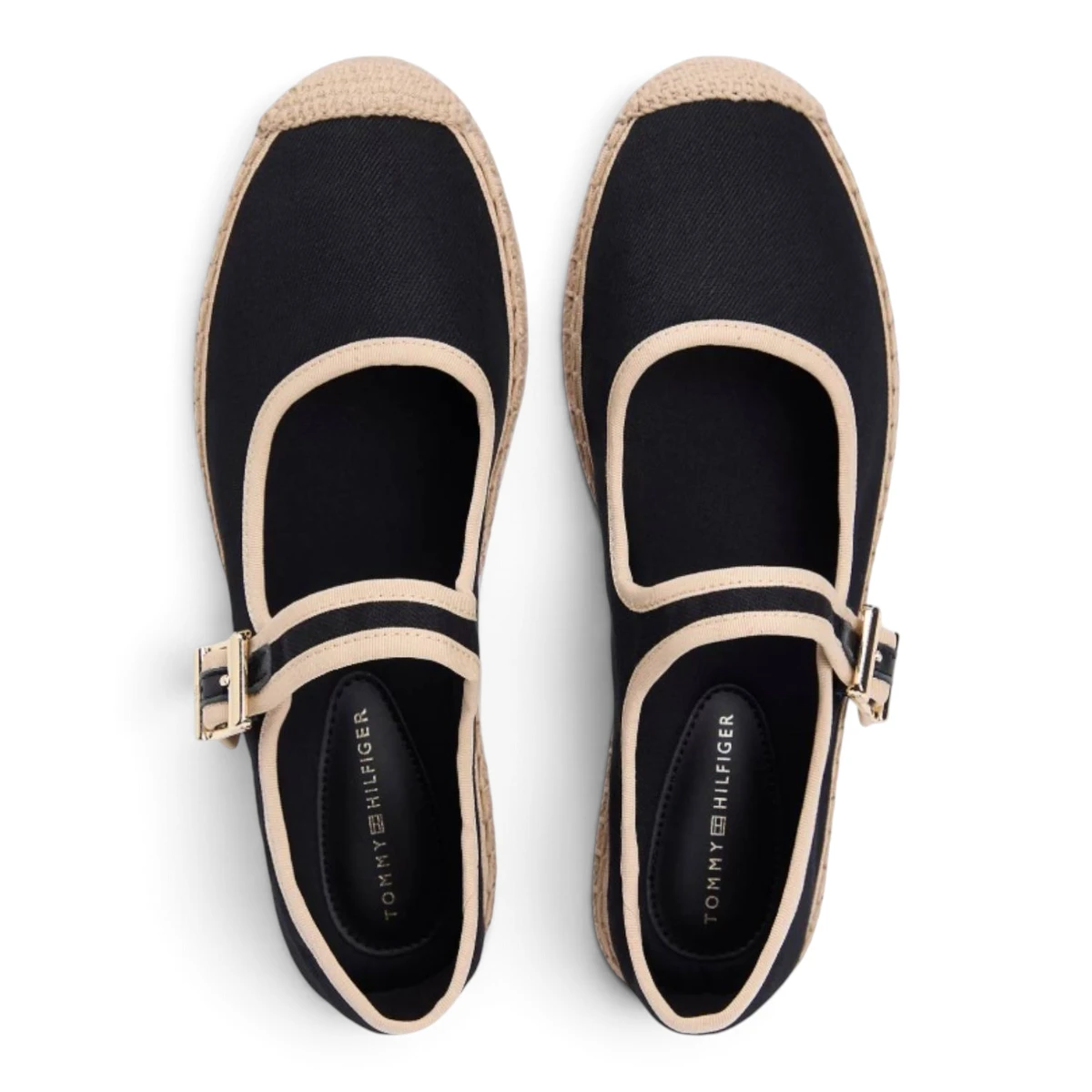 Tommy Hilfiger espadrile Buckle Maryjane Espadrille FW0FW09239-BDS