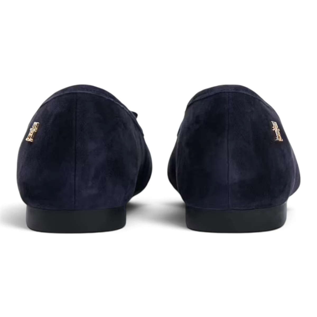 Tommy Hilfiger balerinke od brušene kože Suede Ballerina FW0FW09357-DW6