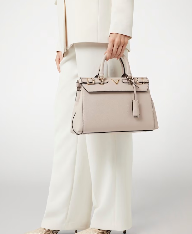 HWEBG951105-ALM Guess ECO ALI LUXURY SATCHEL ALM