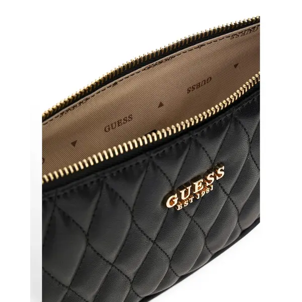 HWQG8122720-BLA Guess VALLA MINI TOP ZIP SHLDR BAG BLA
