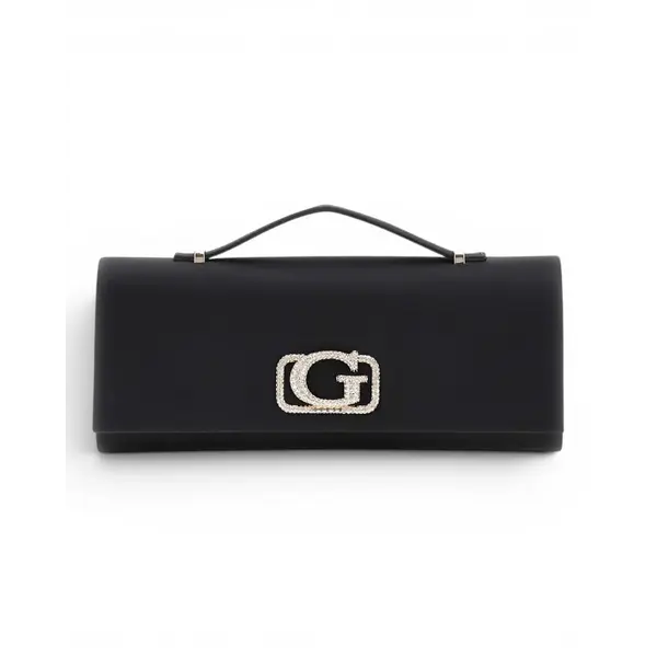 HWSE9350720-BLA Guess ZALINA TOP HANDLE CLUTCH