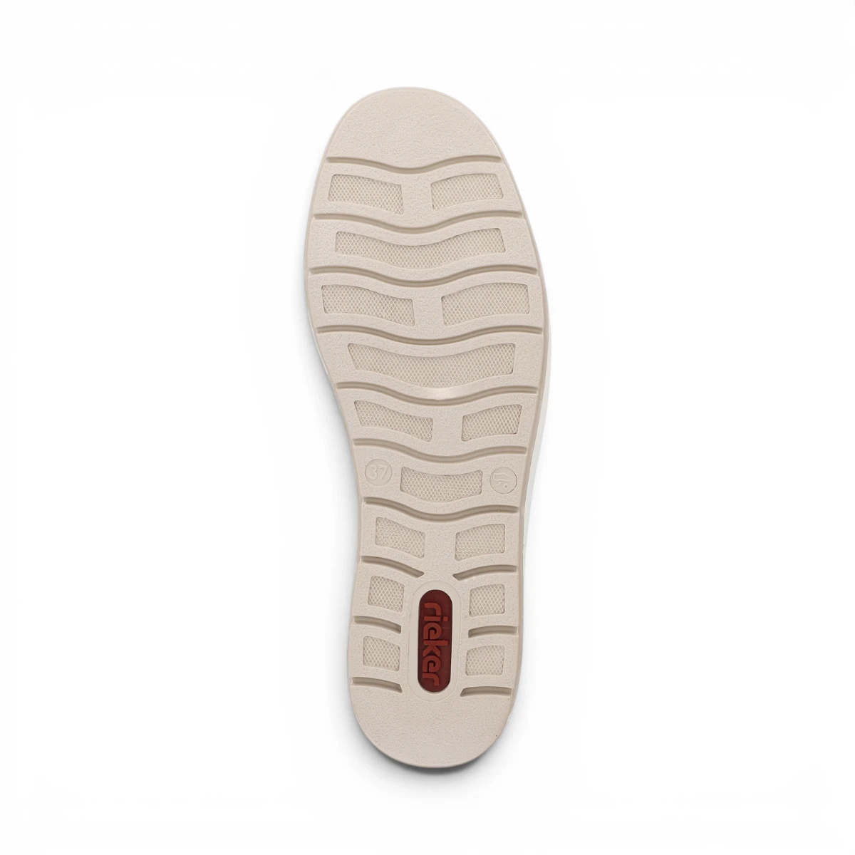 L4821-60 Ženske bež cipele na vezanje - Rieker